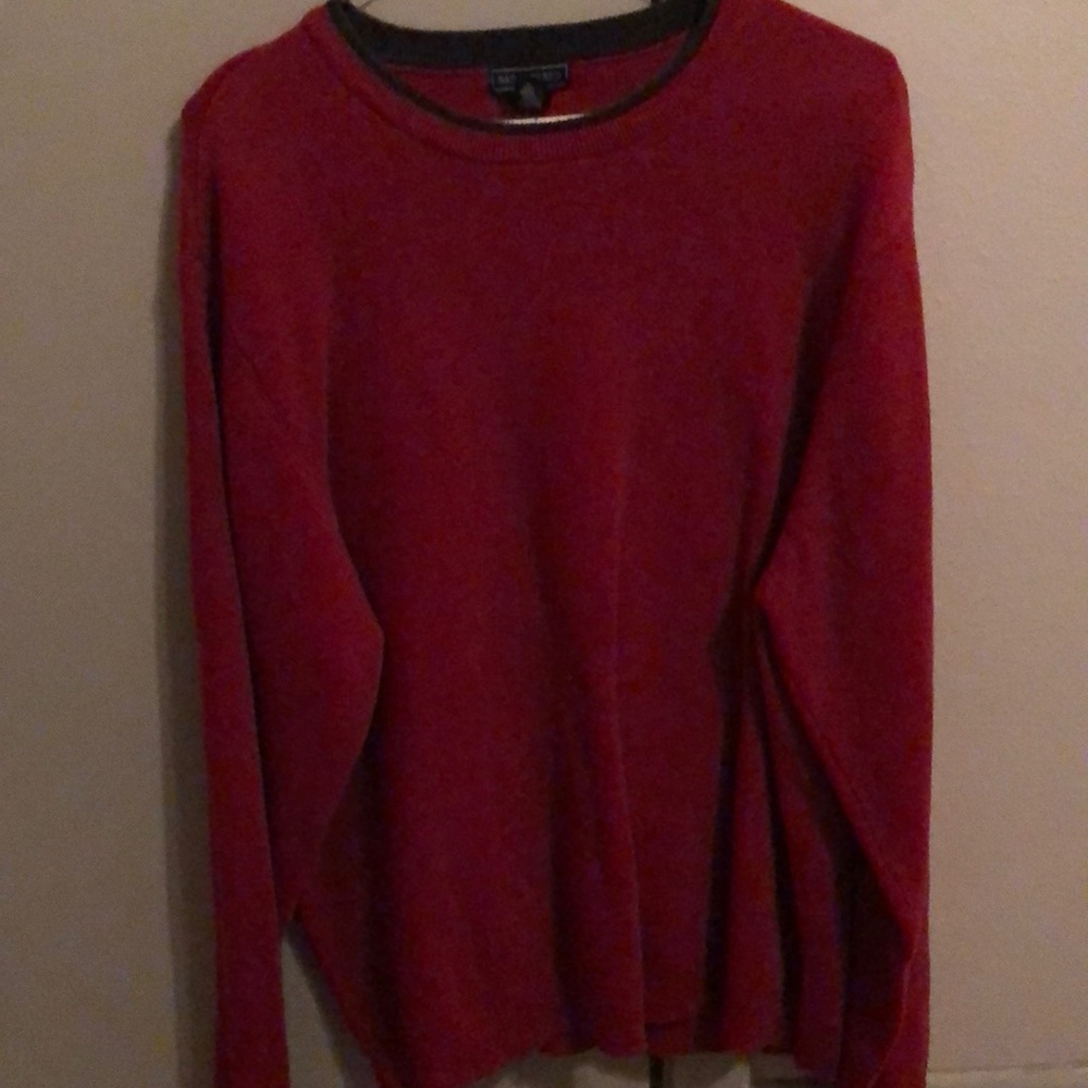 Red sweater